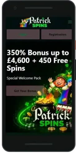 PatrickSpins mobile lobby