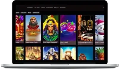 PatrickSpins live casino on a computer
